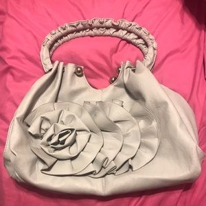 Beautiful purse gray